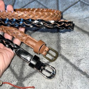 brown and black belt